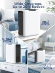 Compact 3000 ML Dehumidifier with Timer and Auto Defrost