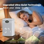 Compact 2200ml Dehumidifier with LED Lights