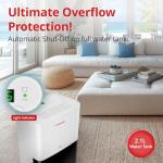 12L Ultra-Quiet Dehumidifier with Timer