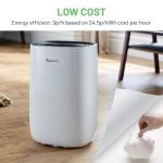 Meaco 12L Ultra-Quiet Dehumidifier - Black