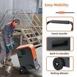 COSTWAY 63L Commercial Dehumidifier with Drainage Pipe