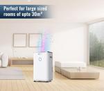 PureMate Compact 20L Portable Dehumidifier with Timer
