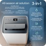 Avalla X-500 Smart Dehumidifier and Laundry Dryer