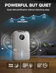 Quiet 2200ML Dehumidifier with Auto Shut Off