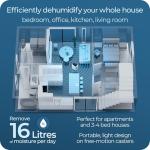 Avalla X-500 Smart Dehumidifier and Laundry Dryer