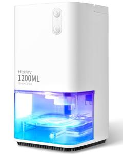 Heelay Portable Electric Dehumidifier with LED Lights