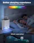Heelay Portable Electric Dehumidifier with LED Lights