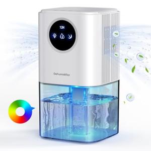 Portable 1700ML Ultra Quiet Dehumidifier for Home
