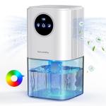 Portable 1700ML Ultra Quiet Dehumidifier for Home