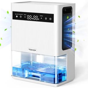 TENKER 3L Dehumidifier with Digital Display