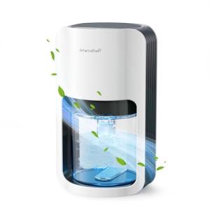 QEXREED Portable Dehumidifier with 7 Color LEDs