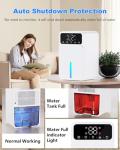 1500ml Portable Dehumidifier with 3 Modes