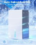 Portable 1600ML Dehumidifier with Sleep Mode and LED