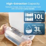 Pro Breeze® 10L Dehumidifier with Timer and Filter