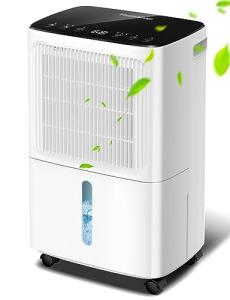 12L/day Ultra Quiet Dehumidifier with Timer
