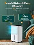 12L/day Ultra Quiet Dehumidifier with Timer