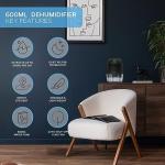Compact 600ml Mini Dehumidifier for Home Use