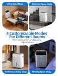 30L Daily Dehumidifier with Digital Control