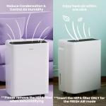 Comfee' 12L Dehumidifier with HEPA Filter