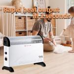 Donyer Power 2000W Adjustable Thermostat Heater