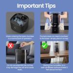 Rosekm Quiet Cool Mist Humidifier for Home