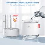 500ml Ultrasonic Cool Mist Humidifier with Night Light