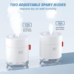 500ml Ultrasonic Cool Mist Humidifier with Night Light