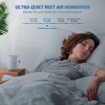 500ml Ultrasonic Cool Mist Humidifier with Night Light