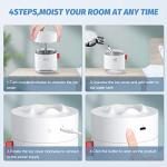 500ml Ultrasonic Cool Mist Humidifier with Night Light