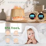 Ultrasonic Essential Oil Diffuser & Himalayan Salt Lamp