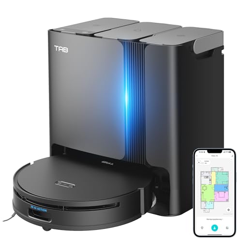 TAB Fairy10 Robot Vacuum & Mop Combo – 6000 Pa
