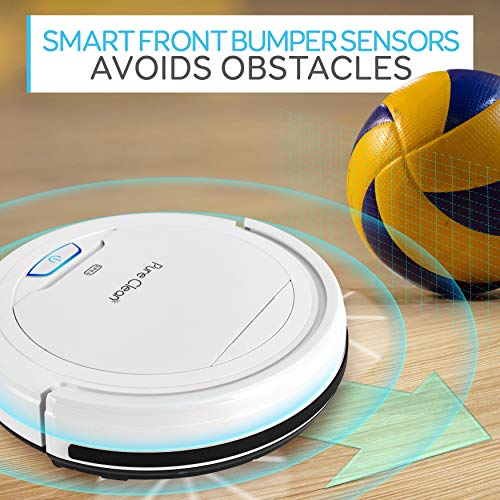Dual-Brush White Robot Vacuum - PUCRC25