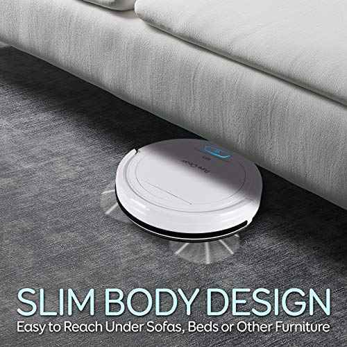 Dual-Brush White Robot Vacuum - PUCRC25