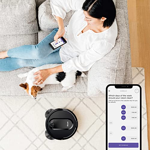Shark IQ Self-Emptying Robot Vacuum, Black (Renewed)