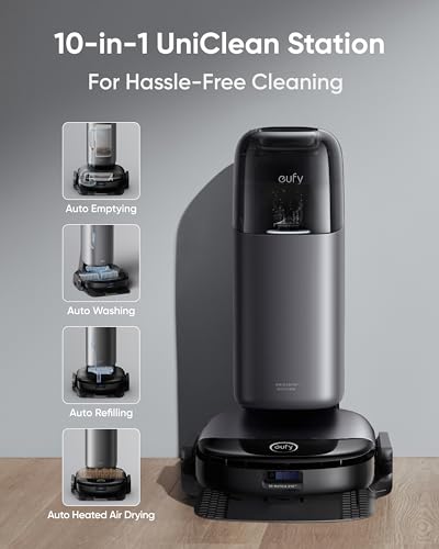 eufy Omni S1 Pro Robot Vacuum with Mop Station