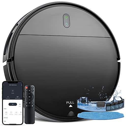 MAMNV WiFi Robotic Vacuum and Mop Combo
