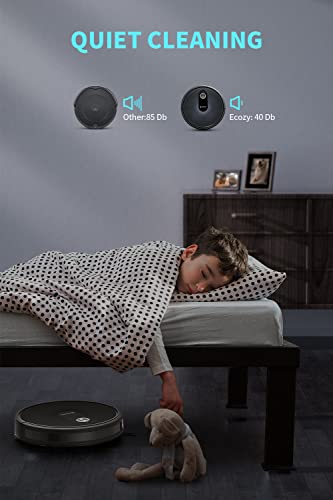 WiFi Robot Vacuum, Self-Emptying, 3kPa Suction, Ultra-Slim Quiet