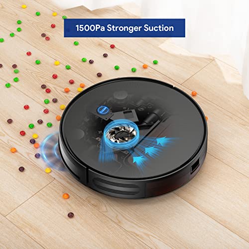 Bagotte Super-Thin Robot Vacuum with Strong Suction