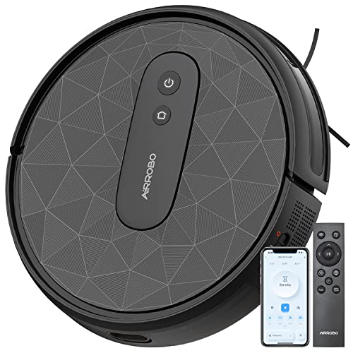 High Power Robotic Vacuum for Pet Hair, Floors