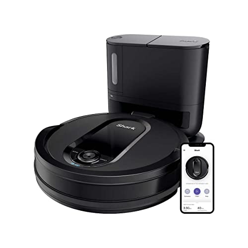 Shark IQ Self-Emptying Robot Vacuum, Black (Renewed)