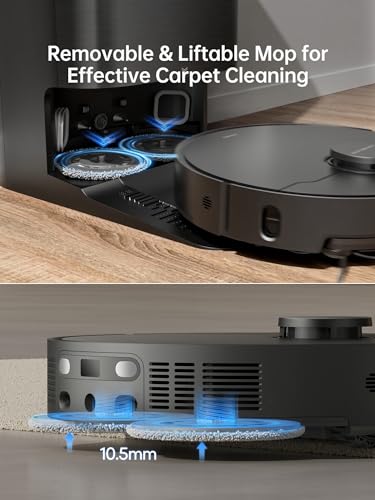 Dreame X40 Ultra Robotic Vacuum with Liftable Mop