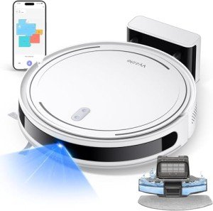 Vyzzle 3-in-1 Robot Vacuum & Mop with Lidar Navigation