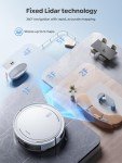 Vyzzle 3-in-1 Robot Vacuum & Mop with Lidar Navigation