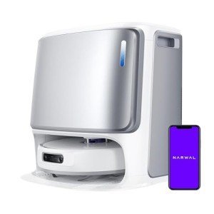 NARWAL White Robot Vacuum and Mop Combo