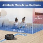 Eitton 3-in-1 Robot Vacuum and Mop Cleaner