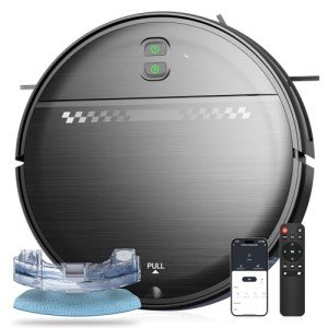 Wi-Fi Robot Vacuum and Mop Combo, Self-Charging