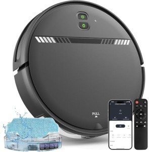 WiFi Robot Vacuum and Mop Combo for Pet Hair