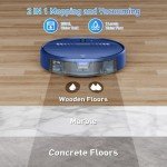 Wi-Fi Robot Vacuum and Mop Combo - Self-Charging