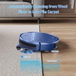 Wi-Fi Robot Vacuum and Mop Combo - Self-Charging