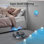 3-in-1 Robot Vacuum and Mop with LiDAR Navigation